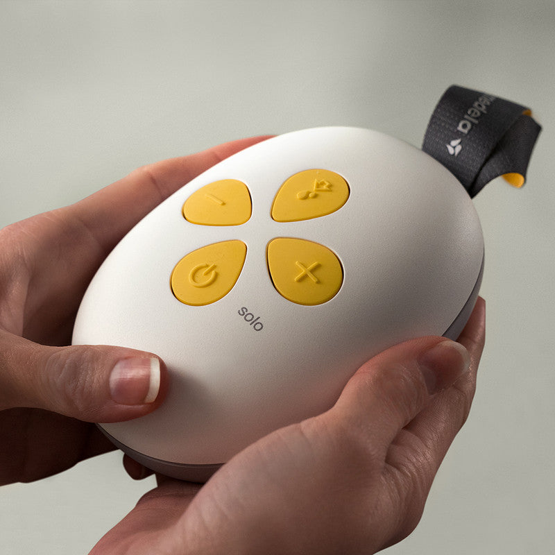 Medela Solo – Single Electric Breast PumpNursing & FeedingMedela’s Swing Flex breast pump has been reborn as Solo. Solo is a compact, effective and easy-to-use single electric breast pump with a rechargeable built-in battery, 2-phase Expression® technolog