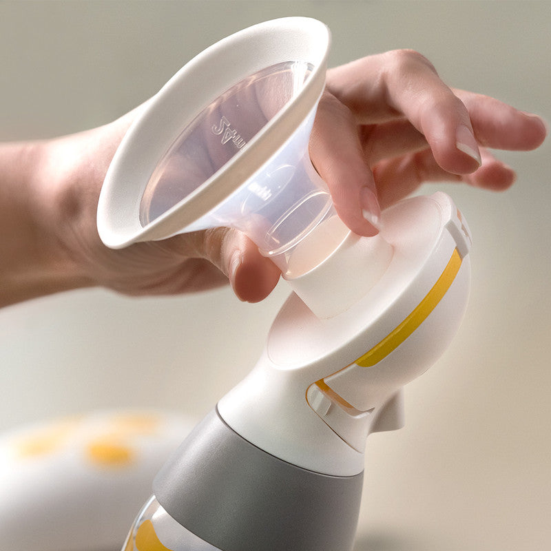 Medela Solo – Single Electric Breast PumpNursing & FeedingMedela’s Swing Flex breast pump has been reborn as Solo. Solo is a compact, effective and easy-to-use single electric breast pump with a rechargeable built-in battery, 2-phase Expression® technolog