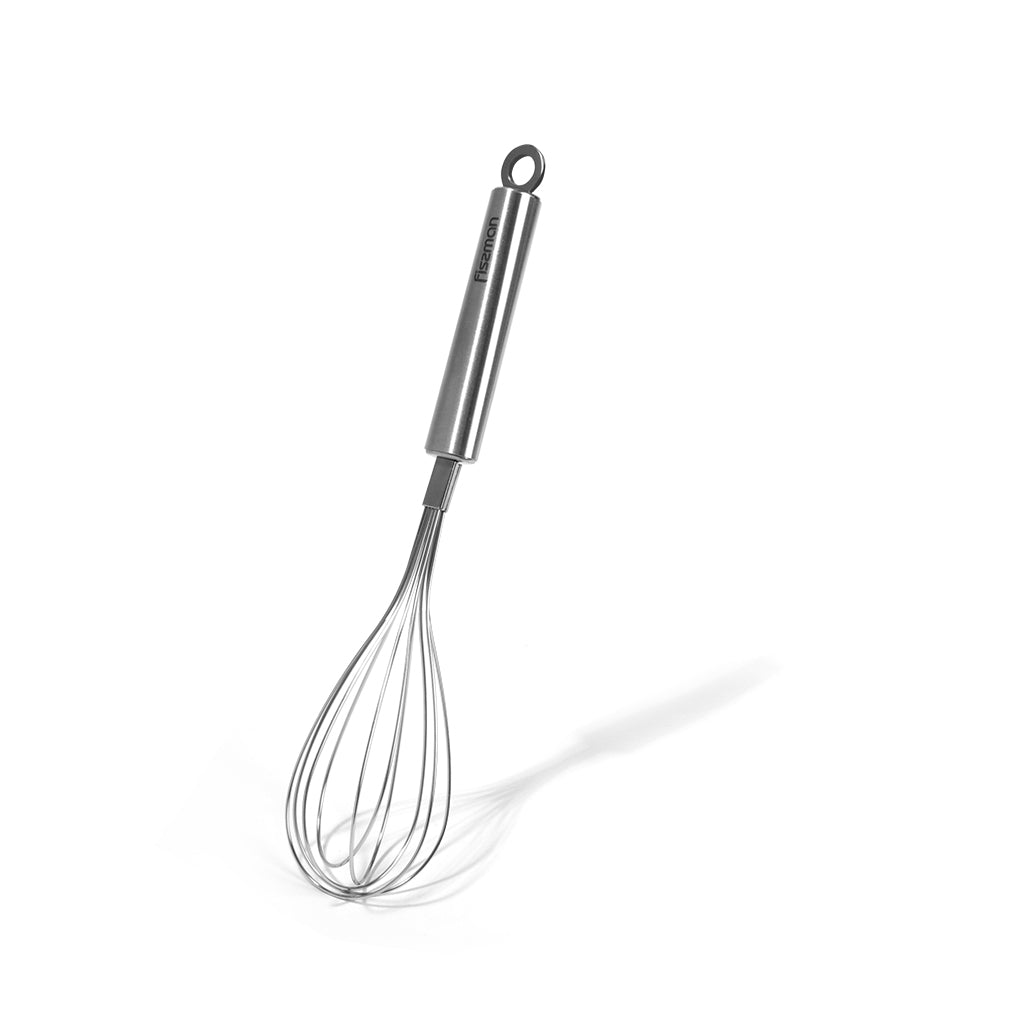 FISSMAN ZONDA Series Stainless Steel Balloon Whisk 27cmKitchen StorageZONDA It is difficult to imagine a modern kitchen without useful accessories, they greatly simplify life and make cooking even more enjoyable. For these purposes, FISSMAN has created th