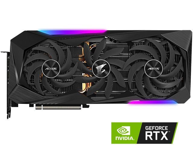 GIGABYTE AORUS GeForce RTX 3070 Ti 8GB GDDR6X PCI Express 4.0 ATX Video Card GV-N307TAORUS M-8GDShips 7-10 working days NVIDIA Ampere Streaming Multiprocessors 2nd Generation RT Cores 3rd Generation Tensor Cores Powered by GeForce RTX 3070 Ti Integrated w