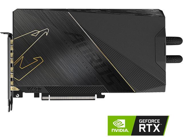 GIGABYTE AORUS GeForce RTX 3090 Ti XTREME WATERFORCE 24GB GDDR6X PCI Express 4.0 ATX Video Card GV-N309TAORUSX W-24GDShips 7-10 working days 24GB 384-Bit GDDR6X Core Clock 1935 MHz 1 x HDMI 2.1 3 x DisplayPort 1.4a 10752 CUDA Cores PCI Express 4.0