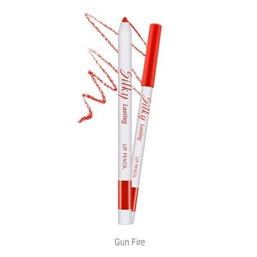 MISSHA Silky Lasting Lip PencilMake-UpMulti-purpose lip pencil, comfortably long-wearing, and soft vibrant colors 1. Multi-lip pencil for all your lip makeup looksEasily draw to achieve natural lip line, full cover lips, gradation lips, and even two-tone