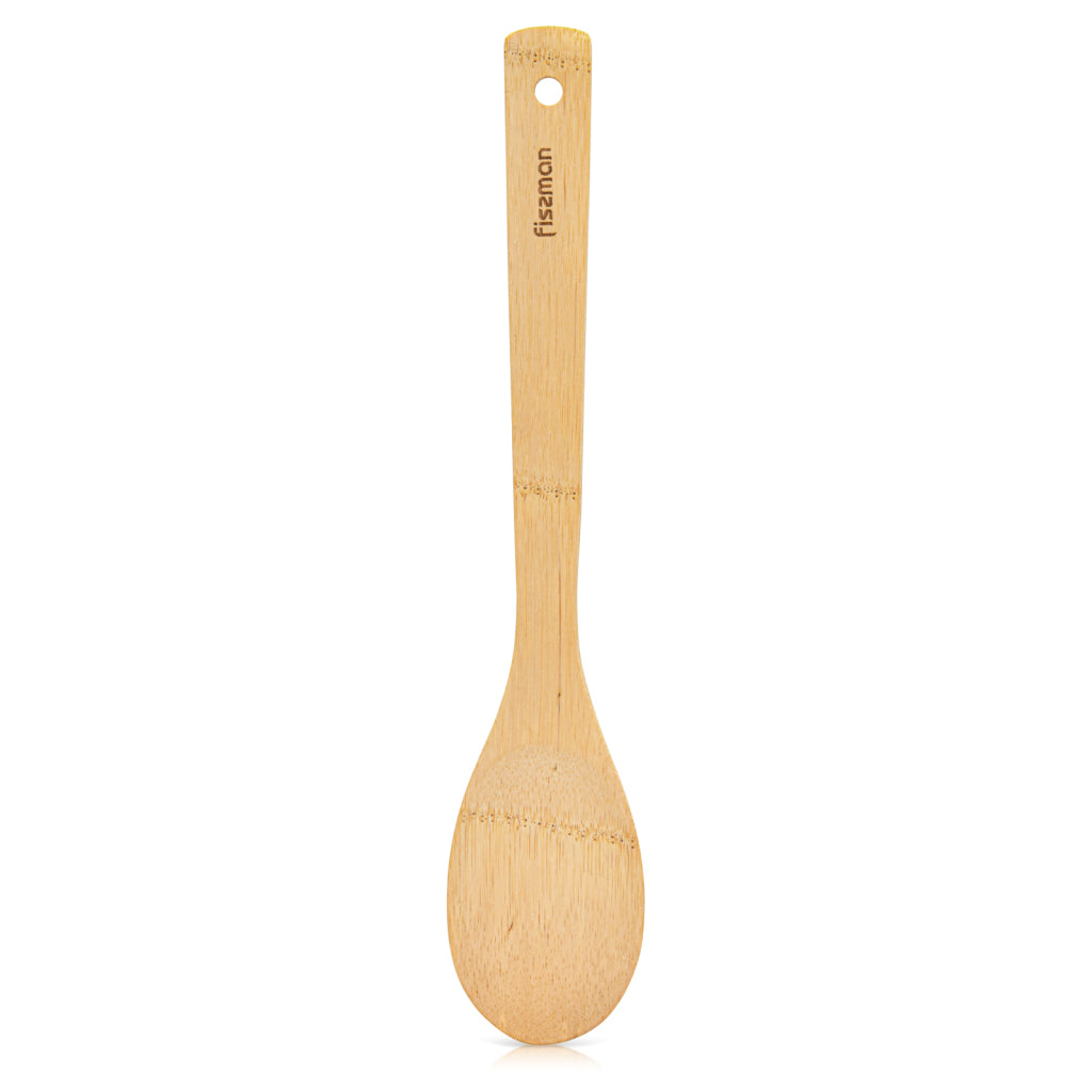 FISSMAN Bamboo Serving Spoon 30x6cmKitchen StorageServing spoon 30x6 cm (bamboo) Striving for excellence is important in any job. The smart tools and gadgets from FISSMAN are designed to streamline the culinary process so that everyone feels like a chef i