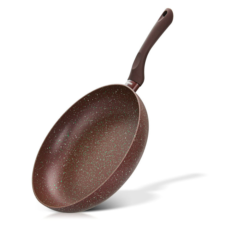 FISSMAN Frying pan MOSSES STONE 28x5.8 cm (aluminum with non-stick coating)Kitchen StorageCooking can be more than just a daily duty, but also quite a creative process. A good mood and the right cookware are sufficient to achieve this. A good-quality cook