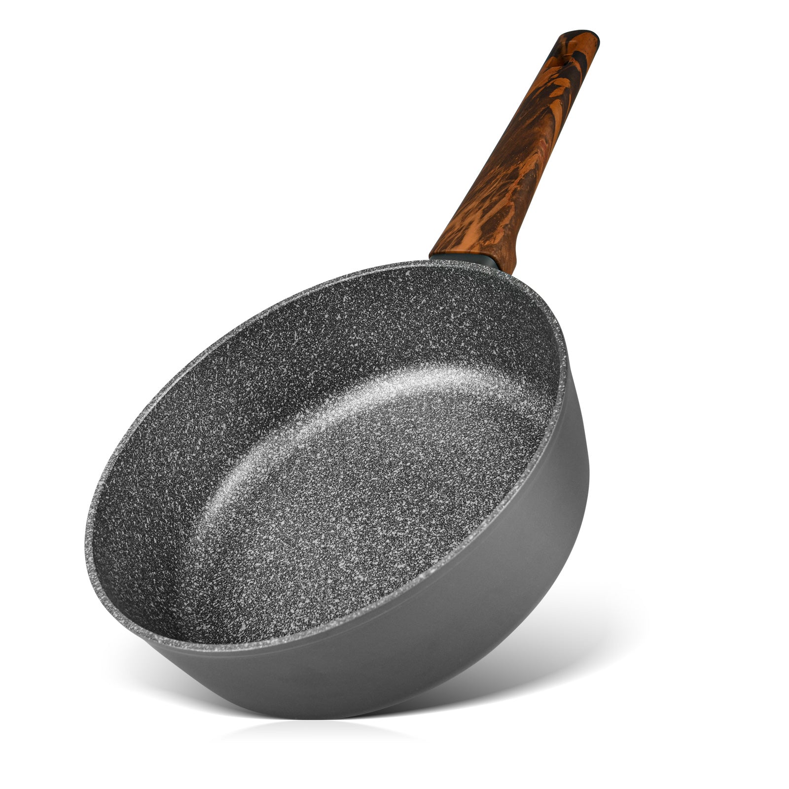 FISSMAN Aluminium with Non-Stick Coating Deep Frying Pan CAPELLA 24x7.5cm with Induction BottomKitchen StorageThe recognized leader in the production of kitchenware - the FISSMAN company presents the CAPELLA series with the latest non-stick TiPro coating