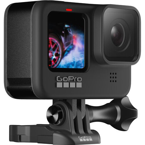 GoPro HERO9 Action Camera - BlackCamerasHERO9 Black - More everything. More resolution.Shoot stunning 5K video that maintains serious detail even when zooming in and capturing 14.7MP frame grabs. Also records in 4K, 2.7K, 1440p and 1080p. More pixels.Capt