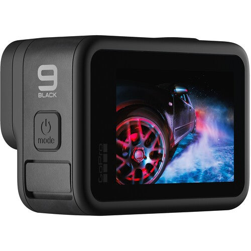 GoPro HERO9 Action Camera - BlackCamerasHERO9 Black - More everything. More resolution.Shoot stunning 5K video that maintains serious detail even when zooming in and capturing 14.7MP frame grabs. Also records in 4K, 2.7K, 1440p and 1080p. More pixels.Capt