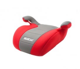 Sparco F100K BoosterAutomotiveDESCRIPTION Seat shape correctly positions lap and shoulder belt when used with its height regulator. Super comfortable and washable cover. Lightweight to move, carry, store. F100K child retention system is a specially design