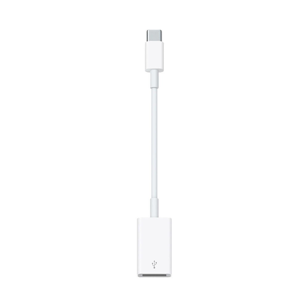 Apple USB-C to USB AdapterAccessoriesOverview The USB-C to USB Adapter lets you connect iOS devices and many of your standard USB accessories to a USB-C or Thunderbolt 3 (USB-C) enabled Mac. Plug the USB-C end of the adapter into a USB-C or Thunderbolt 3