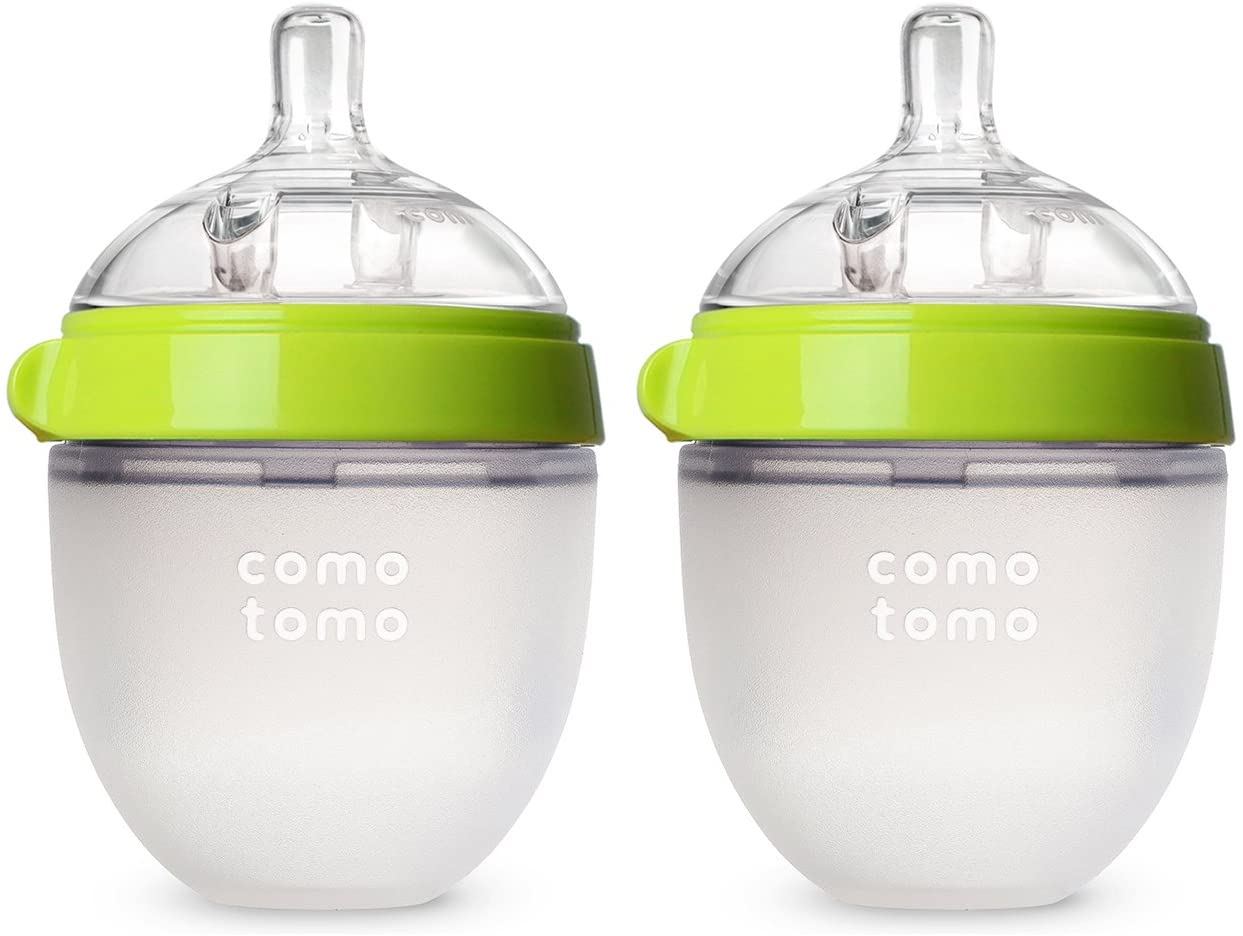 Natural Feel Baby Bottle (Double Pack) By ComotomoNursing & FeedingBottle is designed to mimic breastfeeding to help babies easily transition back and forth from nursing to bottle feeding. Features Teats are made of high grade silicon Wide mound, easy to
