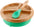 Avanchy Bamboo Suction Classic Plate + Spoon GN