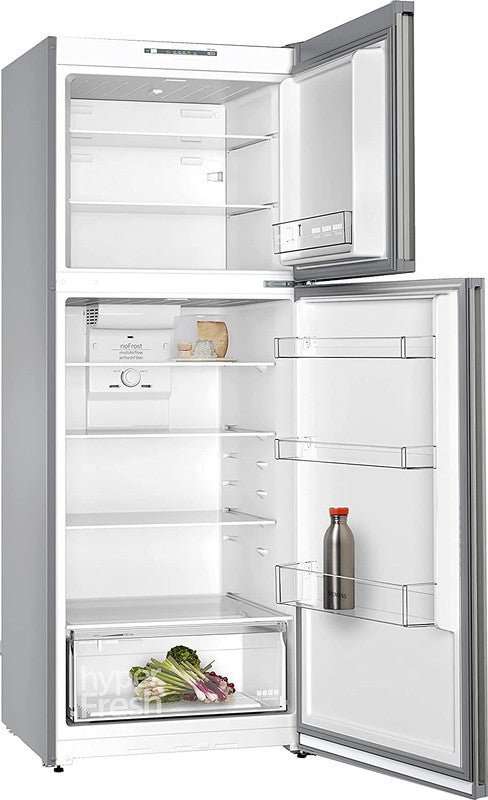 SIEMENS iQ300, free-standing fridge-freezer with freezer at top,KD55NNL20M