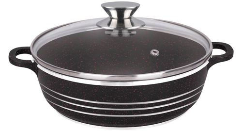 Dessini Granite Shallow Cooking Pot 28 cmDessini Granite Shallow Cooking Pot 28 cm