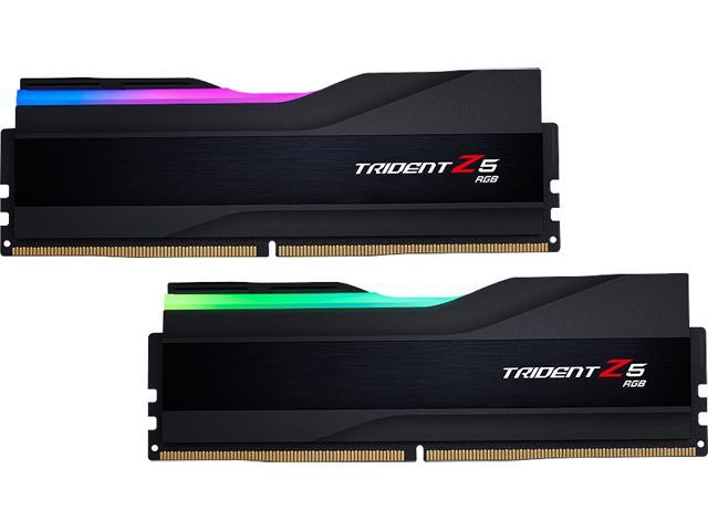 G.SKILL Trident Z5 RGB Series 32GB (2 x 16GB) 288-Pin PC RAM DDR5 6000 Intel XMP 3.0 Desktop Memory Model F5-6000J4040F16GX2-TZ5RKShips 7-10 working days Trident Z5 RGB series DDR5 memory is designed for ultra-high performance on DDR5 platforms. Featuring
