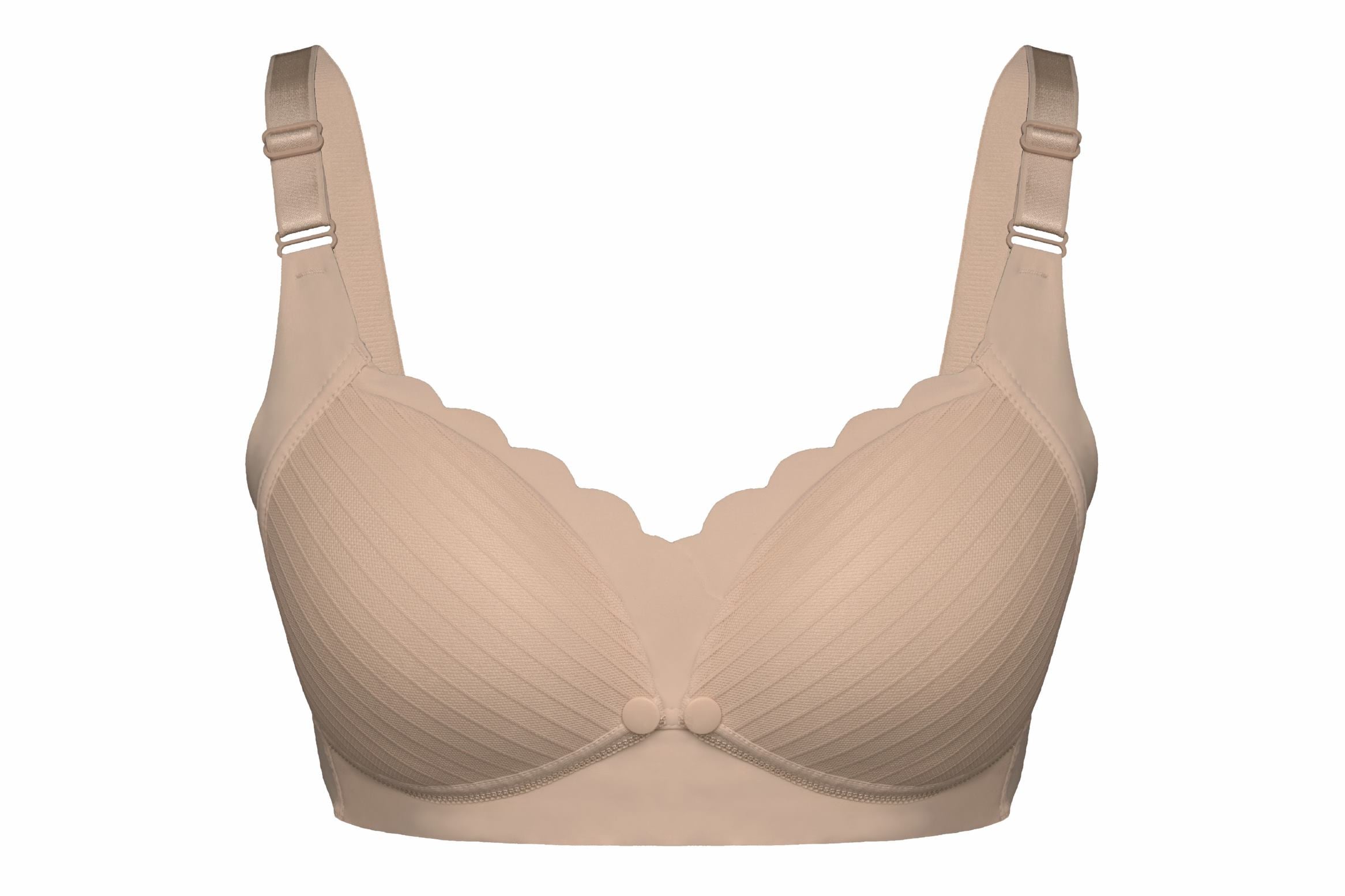 Okus - Original Nursing BraNursing & FeedingSoft, breathable cotton, comfortable, wide bottom band, wire free design for added comfort .It has cups with flaps that can be easily opened to provide access to your breasts without removing your entire bra. No
