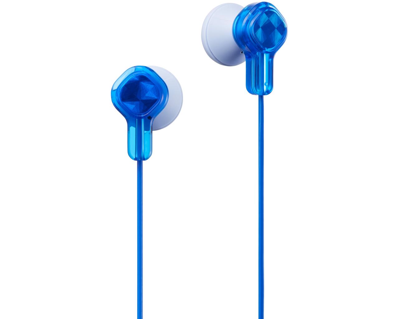 JVC Wired In-ear Kids Headphone HA-KD1HeadphonesIdeal for children usage with low volume specification for safe listeningWear like a stylish accessory when not in useCool hologram decoration on the headphones housingFun sticker included for decoratingShor