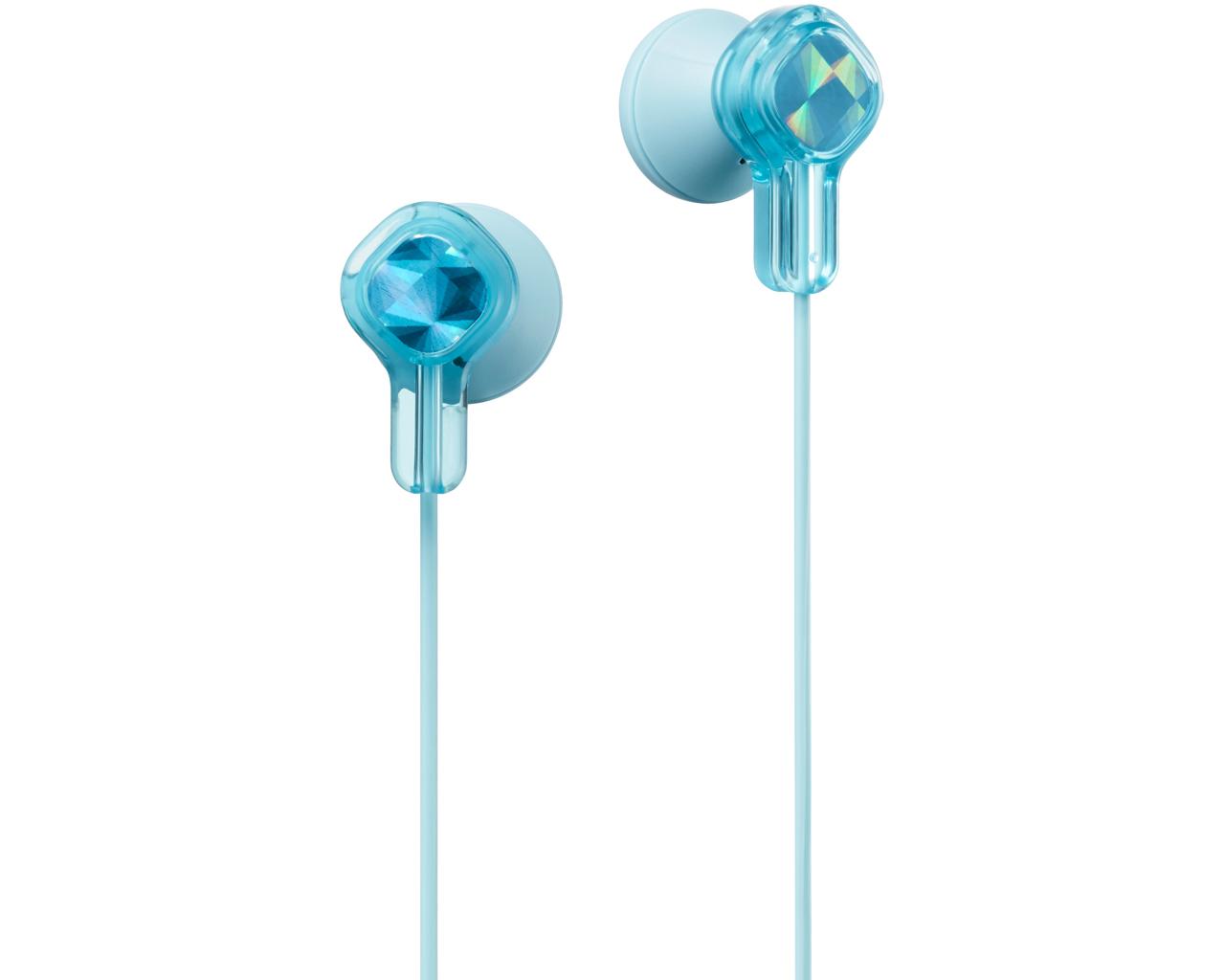 JVC Wired In-ear Kids Headphone HA-KD1HeadphonesIdeal for children usage with low volume specification for safe listeningWear like a stylish accessory when not in useCool hologram decoration on the headphones housingFun sticker included for decoratingShor