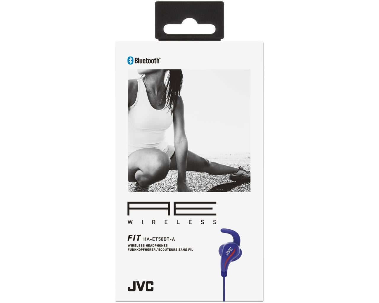 JVC Wireless In-Ear Headphone HA-ET50BTHeadphonesUp to 9 hours Battery LifeWater Resistant IPX5Pivot Motion FitAnti-Slip MaterialCable Management with Magnetic Housing Allows Ambient Sound with open type earpieceJVC Run & Music training app for smartphone
