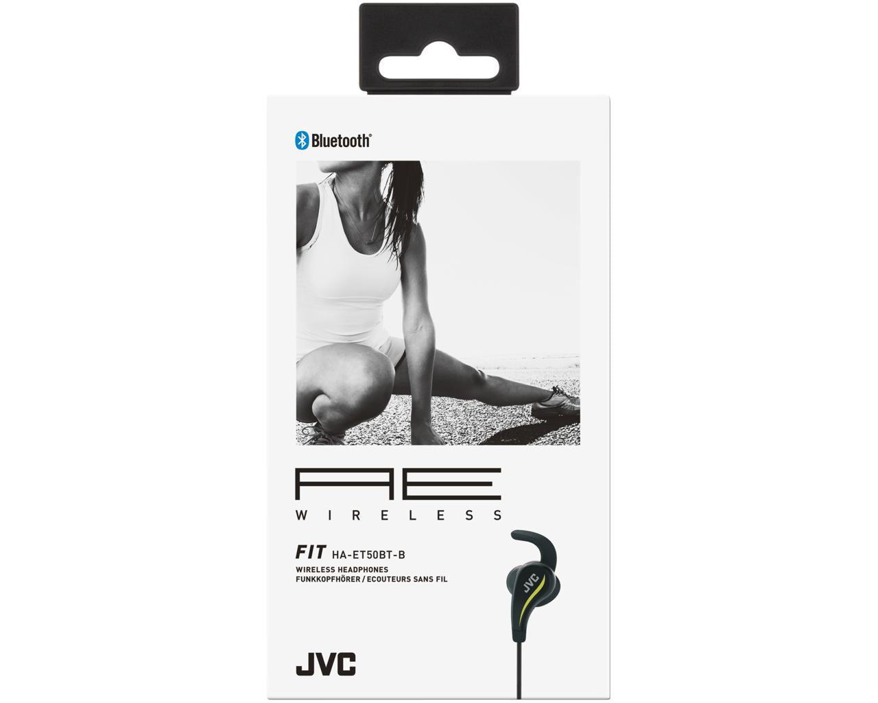 JVC Wireless In-Ear Headphone HA-ET50BTHeadphonesUp to 9 hours Battery LifeWater Resistant IPX5Pivot Motion FitAnti-Slip MaterialCable Management with Magnetic Housing Allows Ambient Sound with open type earpieceJVC Run & Music training app for smartphone