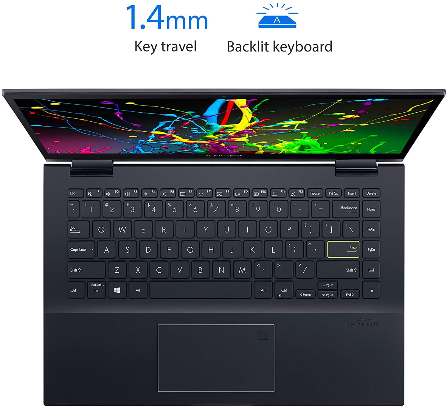 ASUS VivoBook TM420UA 2-in-1 Touchscreen Laptop - 14” FHD | AMD Ryzen 5 5500U | 8GB RAM | 256GB SSD | AMD Radeon Graphics | Windows 10