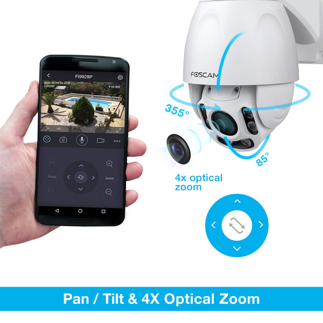 Foscam FI9928P Outdoor Wireless 2.0 Megapixel Pan