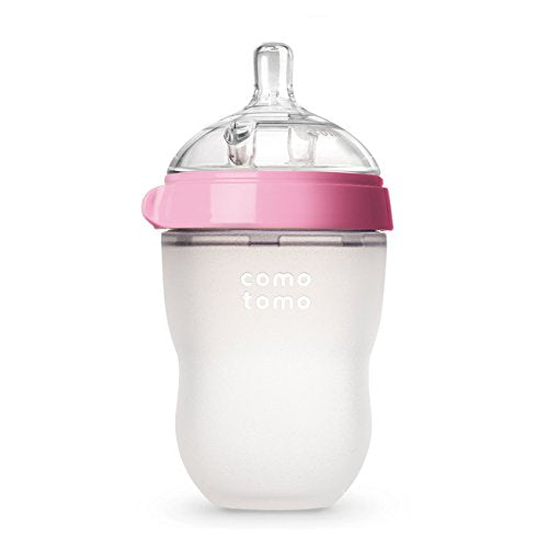 Natural Feel Baby Bottle (Single Pack) By ComotomoNursing & FeedingBottle is designed to mimic breastfeeding to help babies easily transition back and forth from nursing to bottle feeding. Features Teats are made of high grade silicon Wide mound, easy to