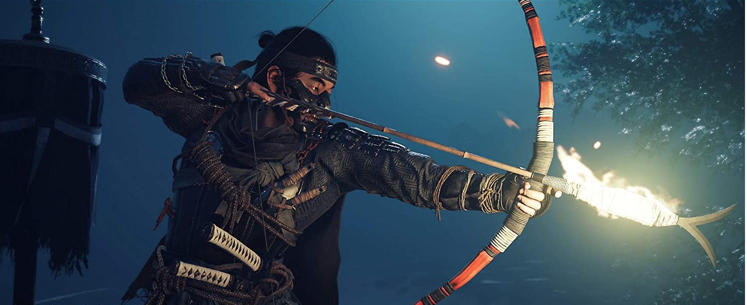 Ghost of Tsushima Standard Edition (PS4)Video GamesVenture beyond the frontline like never before to encounter feudal Japan. You will roam the vast landscapes and diverse terrain in this open world action adventure to meet rich characters, discover ancien