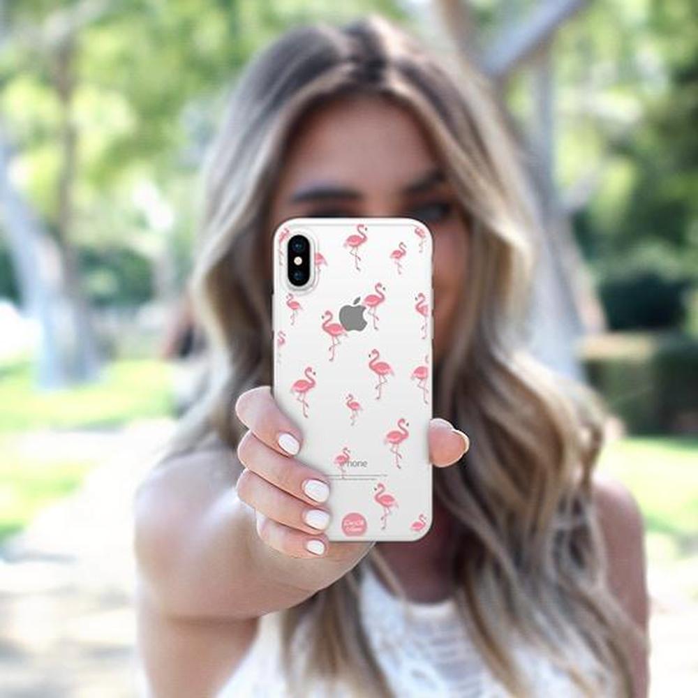 Casetify - Snap Case Flamingo for iPhone XS/X