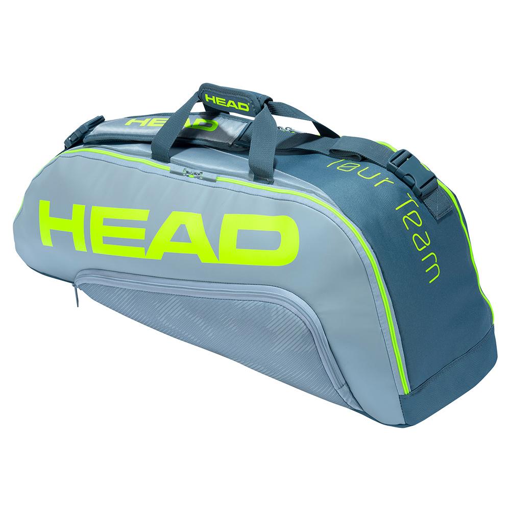 HEAD Tour Team Extreme 12 Racket MonstercombiEquipmentsThe TOUR TEAM EXTREME 12R MONSTERCOMBI is a highly functional bag that gives you all the room you could possibly need. Now offered in a new colorway that matches HEAD's EXTREME racquet series, the bag