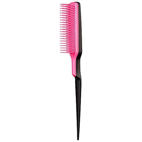 T.T Back Combing Pink EmbraceHair CareBack-Combing Hairbrush Pink Embrace Our Back-Combing Hairbrush is designed for everyday styling on all hair types and lengths, offering height, texture and long-lasting volume with minimal damage and breakage. The uni