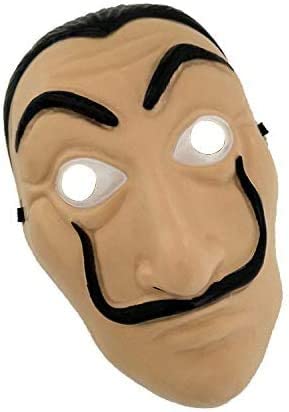 Salvador Dali Money Heist Halloween Mask