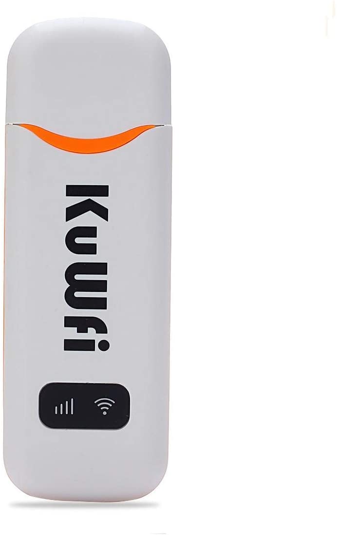 KuWFi 100Mbps Unlocked Mini LTE USB WiFi Dongle Network Hotspot Car WiFi Router With SIM Card slot