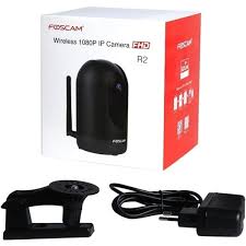 Foscam R2 1080P FHD Wireless Indoor IP Camera-Black