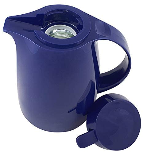 Helios Vacuum Flask 1.0 Ltr - Dark Blue