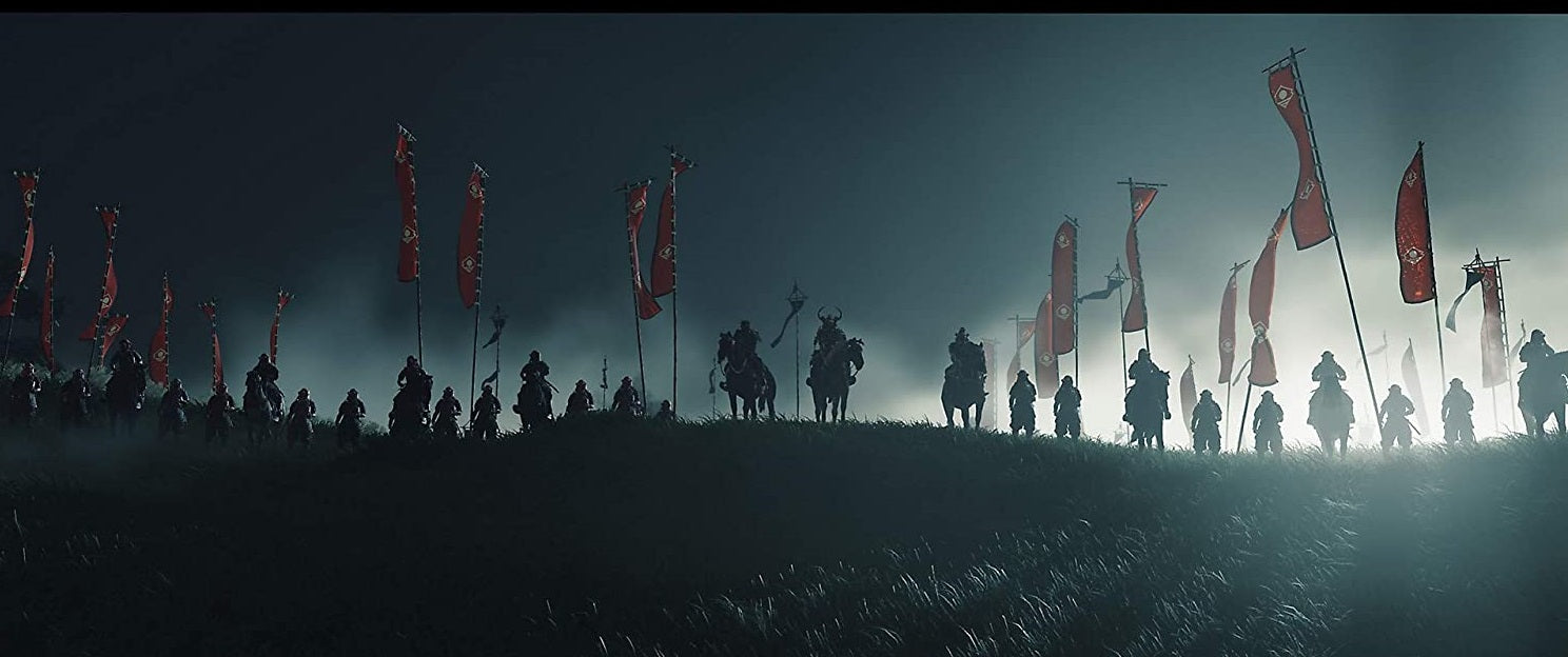 Ghost of Tsushima Standard Edition (PS4)Video GamesVenture beyond the frontline like never before to encounter feudal Japan. You will roam the vast landscapes and diverse terrain in this open world action adventure to meet rich characters, discover ancien