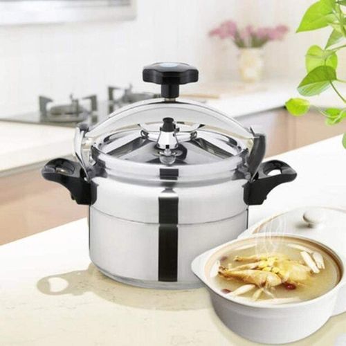 Aluminum Pressure Cooker Silver/Black 6 LitersClosure/Fastener: Lid Colour Name: Silver/Black Material: Aluminium Model Number: PT-09716 Size: 6 L