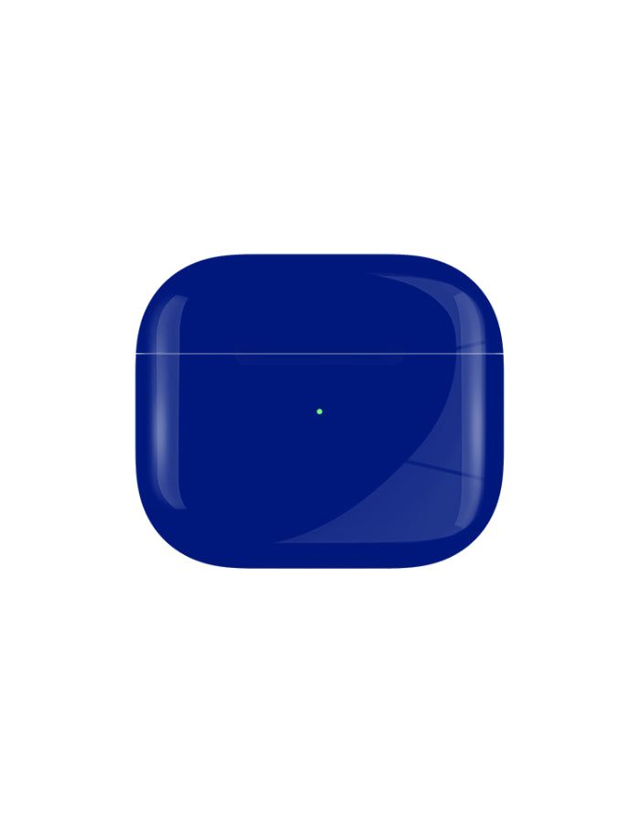 Caviar Customized Airpods 3rd Generation Automotive Grade Scratch Resistant Full Paint Glossy, Cobalt Blue