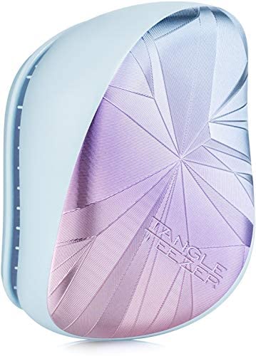Compact Styler - Smashed Holo Blue / PinkHair CareCompact Styler Blue Smashed Holo Our travel-friendly detangling hairbrush, the Tangle Teezer Compact Styler smooths, shines and defines on-the-go. Ideal for regular hair types, it tames stray strands and d