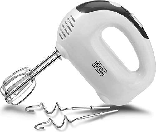Black & Decker M170-B5 200W 3 speed Hand MixerThis Black and Decker hand mixer offers the convenience of portability while providing you with the excellent functionality. The compact construction and the ergonomically designed handle of this electric hand