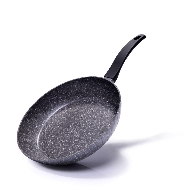 FISSMAN Frying pan SYDNEY STONE 28x5,7 cm (aluminum with non-stick coating)Kitchen StorageThe SYDNEY STONE series from FISSMAN is innovative cookware made from natural eco-friendly materials. Aluminium heats up quickly and distributes heat evenly. Safety