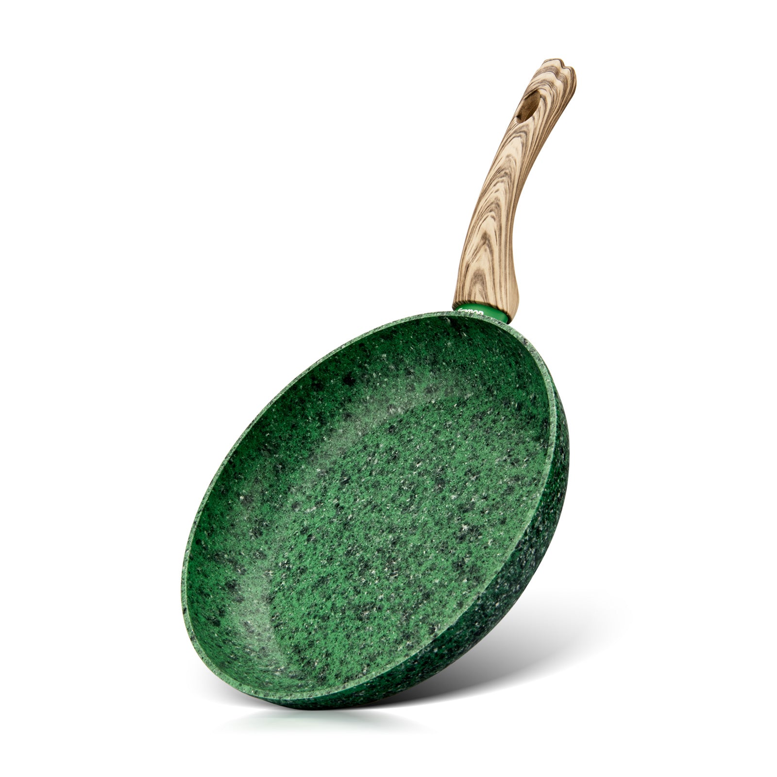 FISSMAN Frying Pan MALACHITE 24x4.9cm Aluminium with Non-Stick CoatingKitchen StorageMALACHITE Series Decorate the kitchen with our spectacular design stockpot! The bright color finish with the texture of granite takes the decoration into the next level!