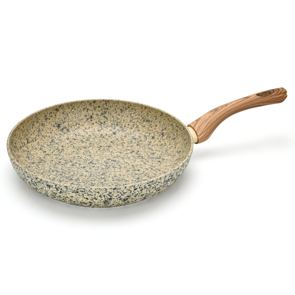 FISSMAN Aluminium with Non-Stick Coating Frying Pan CREMA NOVA 28x5.4cm with Induction BottomKitchen Storage4323 Frying pan CREMA NOVA 28x5.4 cm with induction bottom (aluminium with non-stick coating) With the real colour and texture of granite, somethin