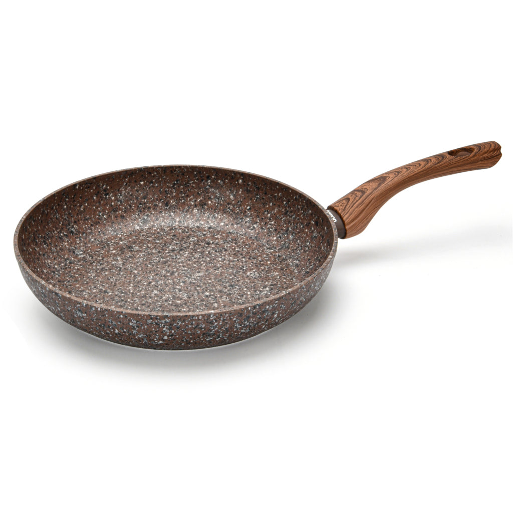 FISSMAN Frying Pan MAGIC BROWN 28x5.4cm with Induction Bottom chocolate Color Aluminium with Non-Stick CoatingKitchen Storage4333 Frying pan MAGIC BROWN 28x5.4 cm with induction bottom CHOCOLATE color (aluminium with non-stick coating) With the real colou