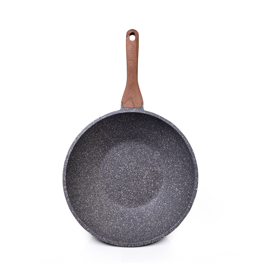 FISSMAN Wok DAKJJIM 30x10cm with Induction Bottom Aluminium with Non-Stick CoatingKitchen Storage4429 Wok DAKJJIM 30x10 cm with induction bottom (aluminium with non-stick coating) The DAKJJIM series is a collection of frying pans that will please you from