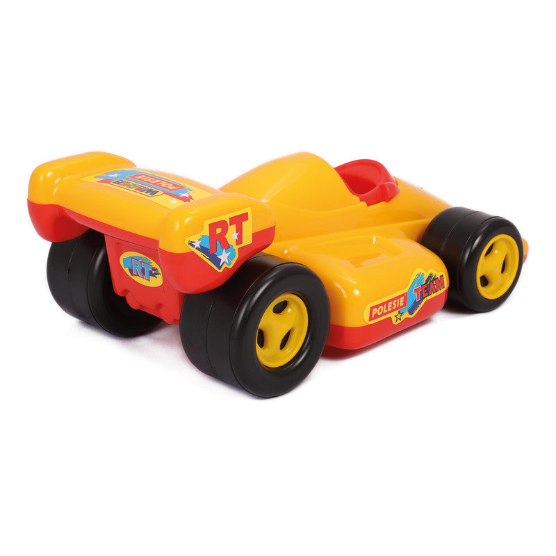 Polesie - Formula Racing CarToys & GamesThe Formula car by Polesie company will help your child to feel like a real racing participant.The design of the car matches with the image of a real racing car.Bright colors and high-quality plastic from which the