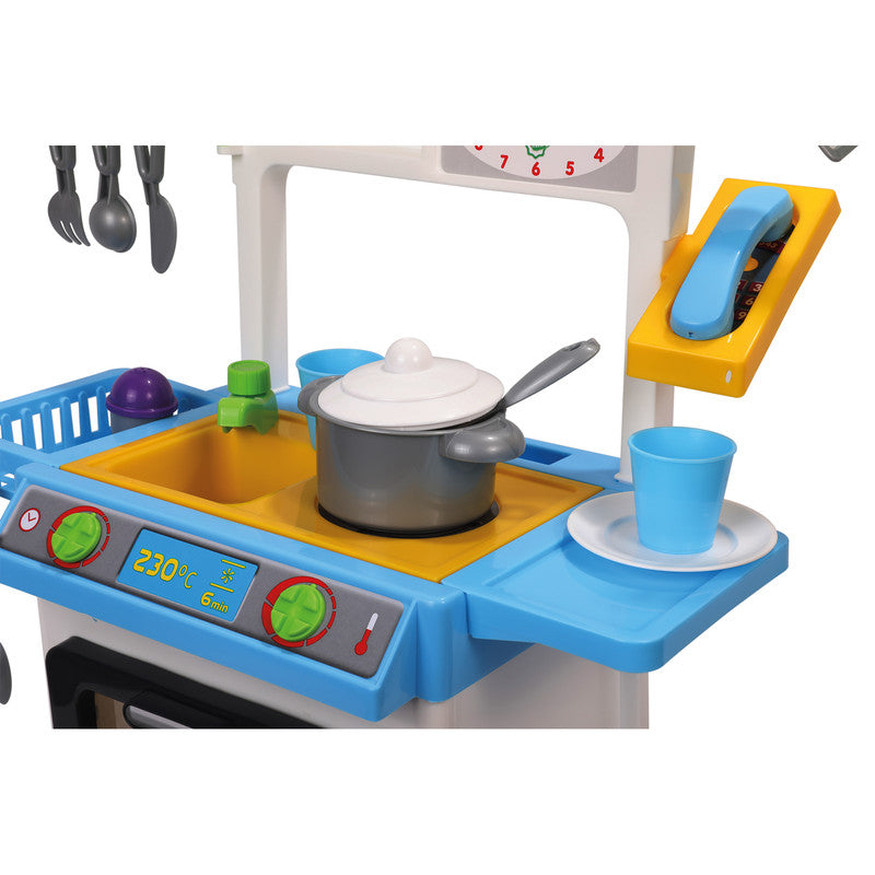 Polesie - Kitchen Natali (box)Toys & GamesThis set can easily fit in a child's room, due to its mini size. Kitchen Natali is a small kitchen with a stove, a sink and an oven.On the top panel of the set there is a drying rack for toy dishes, a shelf for st