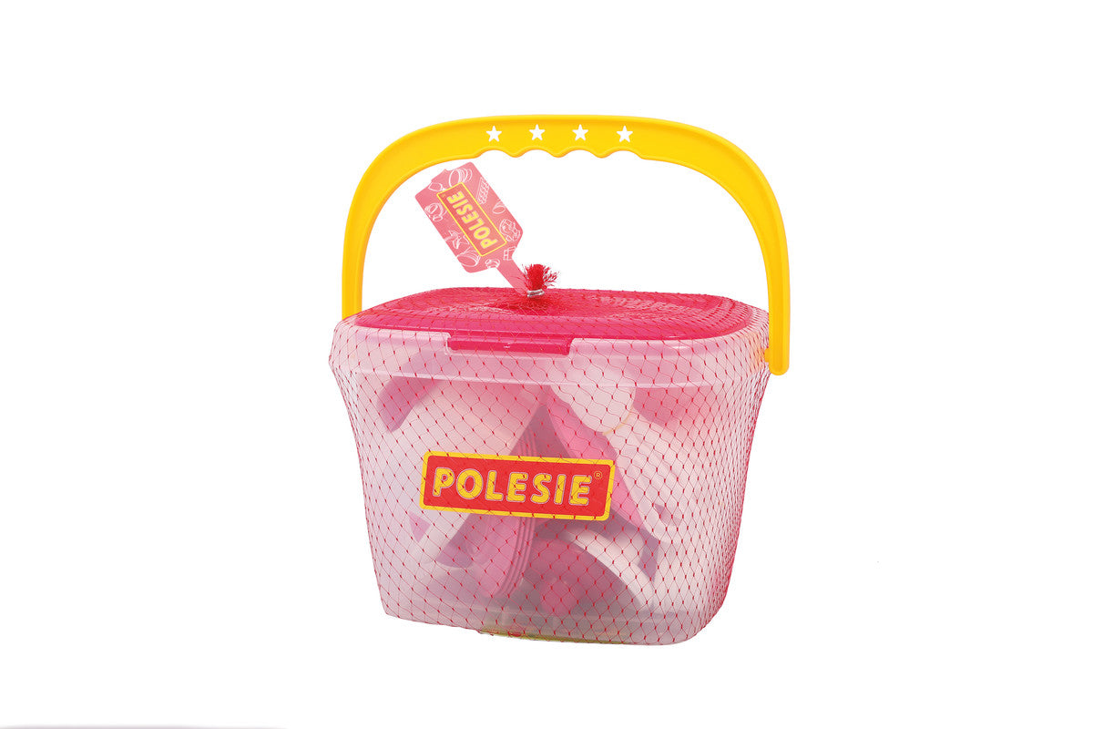 Polesie - Cookware set for four, 29 pcs (bucket)Toys & GamesThe 4-person dinner set is a toy that your child will spend hours of fun with his friends. It consists of 29 parts. The set is in a container for easy storage. Set Contains : * Coffee pot - 1 pc