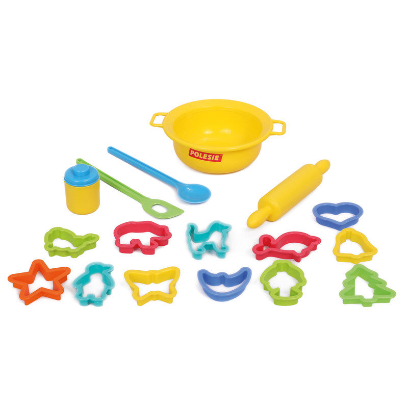 Polesie - Baking Set, 18 pcsToys & GamesThe ability to cook, maintain every day life routine, and pay attention to cleaning up will greatly help children in the future. Polesie Baking set is presented in a wide range. With this set, the child will feel li