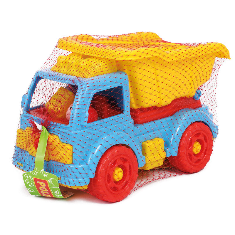 Polesie - Take-apart Dump truckToys & GamesThe toy is made of high-quality materials performed in bright colors and rounded shape. All pieces of the dump track are presented in the form of a constructor which is connected by plastic screws.The set also in