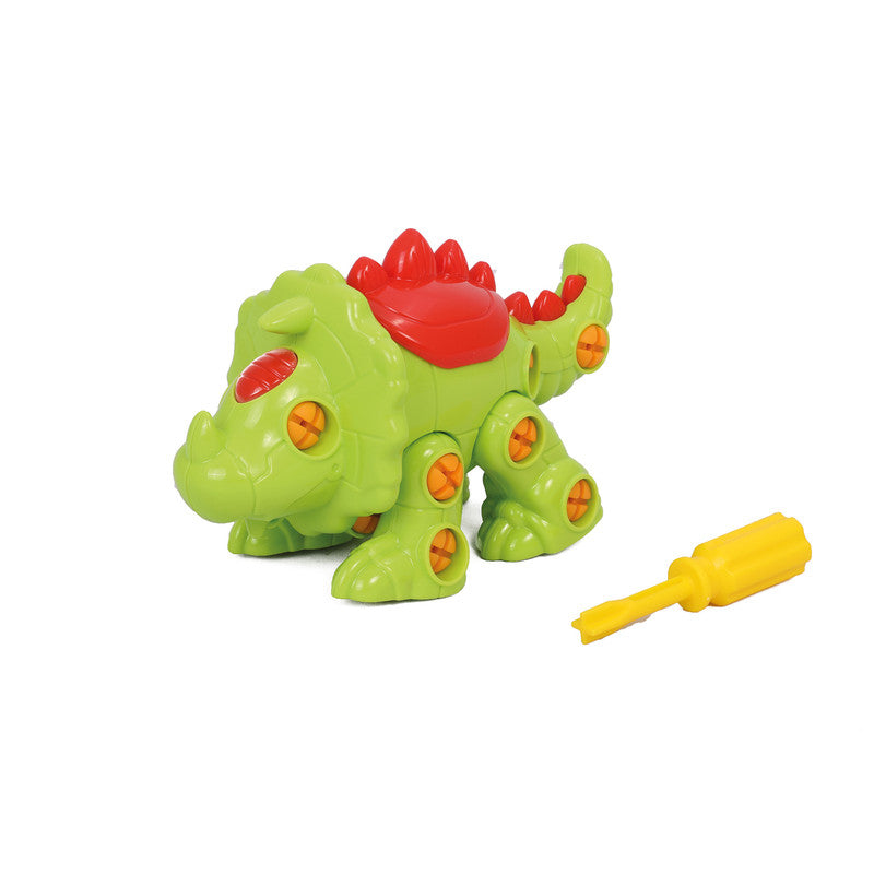 Polesie - Tyrannosaur take-apart dinosaur (box)Toys & GamesFor young researchers Polesie Factory presents a series of dinosaur-shaped constructors:Tyrannosaurus, Stegosaurus, Triceratops, Diplodocus and Velociraptor. Tyrannosaur take-apart dinosaur is mad